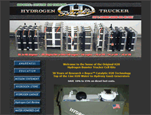 Tablet Screenshot of hydrogentrucker.com